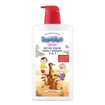 Bambino Gel Doccia e Shampoo 2in1 Suricati 1000 ml 1000 ml