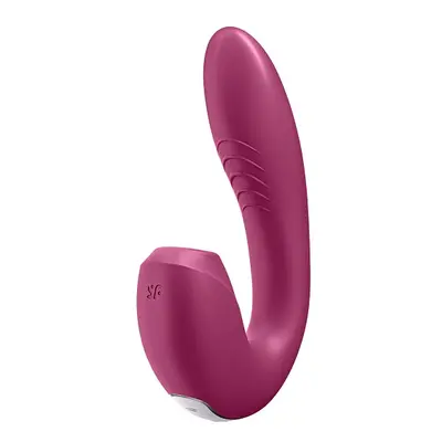 Satisfyer Massaggiatore Sunray Connect App Berry - massaggiatore intimo