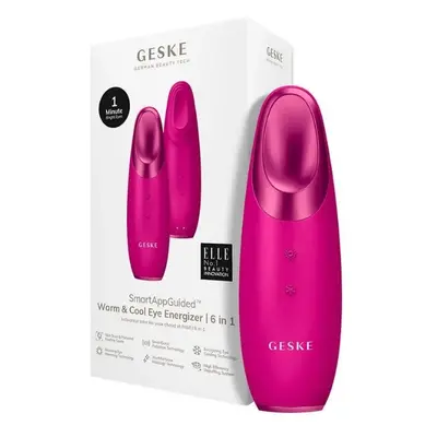 Geske Warm & Cool Eye Energizer 6in1 Massaggiatore occhi Magenta