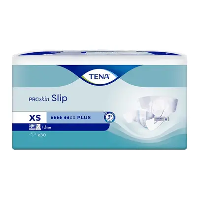 Tena Slip ProSkin Plus, Pannoloni per Adulti, 56-85 cm, Taglia Small 30 pz