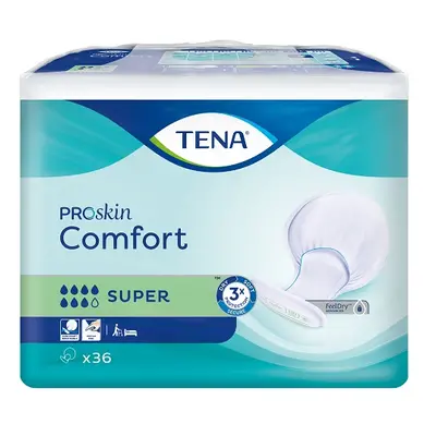 Tena Comfort ProSkin Super, Pannoloni Anatomici 36 pz