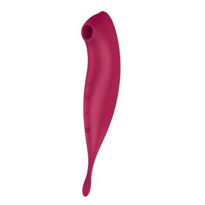 Satisfyer Twirling Pro Connect App Dark Red - massaggiatore intimo