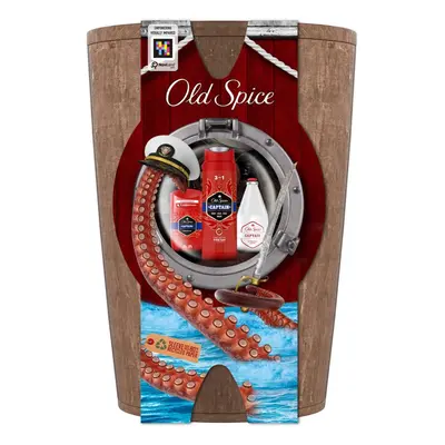 Old Spice Set Barrel (deo stick + gel doccia + dopobarba)