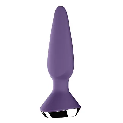 Satisfyer Massaggiatore Plug-ilicious 1 Connect App Viola plug anale