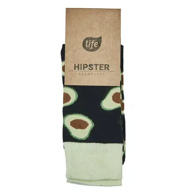 Life Calzini in Cotone Hipster Motivo Avocado Taglia 43-46