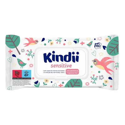 Cleanic Kindii Sensitive Salviette per Bambini e Neonati 60 pz