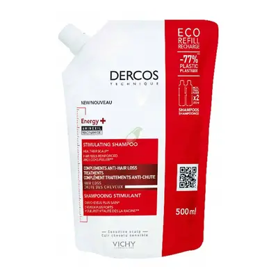 Vichy Dercos Energy+ Shampoo Stimolante Refill 500 ml 500 ml