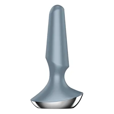 Satisfyer Massaggiatore Plug-ilicious 2 Connect App Azzurro plug anale