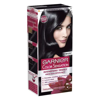 Garnier Color Sensation Tinta per Capelli, 1.0 Nero