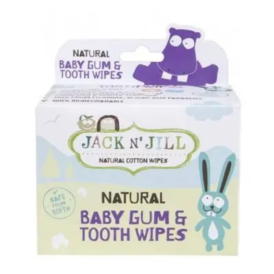 Jack'N'Jill Salviette Naturali per Pulizia Gengive Neonato 25 pz