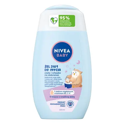 Nivea Baby Shampoo e Gel Bagno Calmante 2 in 1 200 ml 200 ml