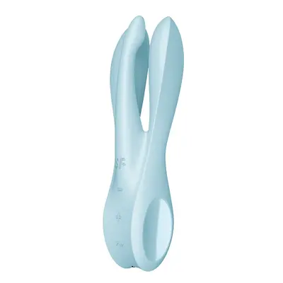 Satisfyer Threesome 1 Light Blue - massaggiatore intimo