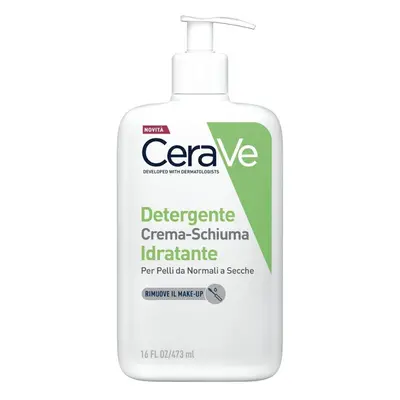 Cerave Crema Idratante-Schiuma Lavante - crema-schiuma detergente per il viso 473 ml 473 ml