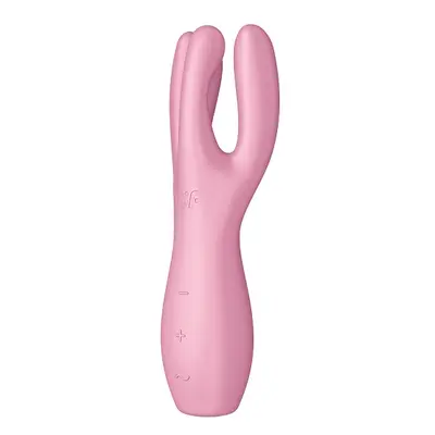 Satisfyer Massaggiatore Threesome 3 Pink - massaggiatore intimo