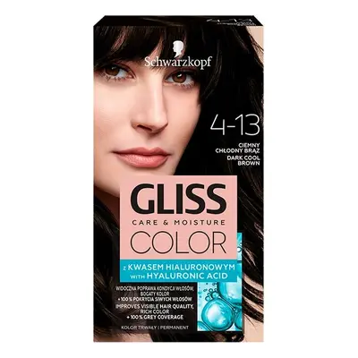 Gliss Color Tinta per Capelli 4-13 Castano Scuro Freddo