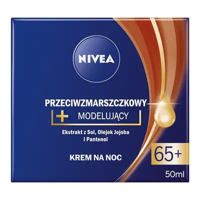 Nivea Crema Antirughe + Rimodellante Notte 65+ 50 ml 50 ml