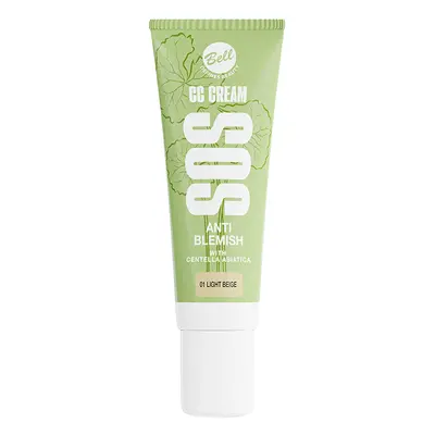 Bell SOS CC Cream Crema Illuminante, 01 Light Beige