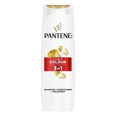 Pantene Pro-V Lively Colour Shampoo 3 in 1 per Capelli Colorati 325 ml