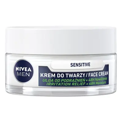 Nivea Men Sensitive Crema Idratante Intensiva per Uomo per Pelle Sensibile 50 ml 50 ml