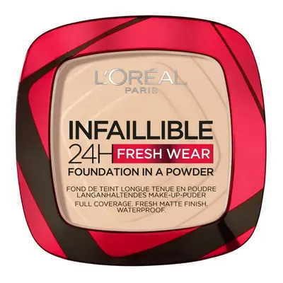 L'Oréal Paris Infaillible 24H Fresh Wear Fondotinta in Polvere 20 Ivory 9 g Ivory