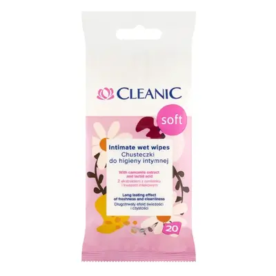 Cleanic Salviette per Igiene Intima Soft 20 pz