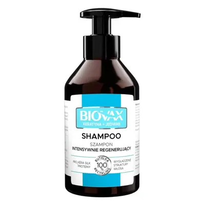 Biovax Shampoo per Capelli Intensivamente Rigenerante Keratina+Seta 200 ml 200 ml