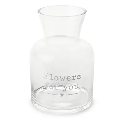 Vaso vetro flowers for you 230620 nuvole di stoffa unica