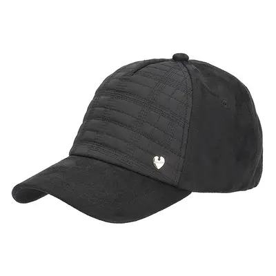 Cappello baseball opaco trapuntato cp4219 donna hat you nero