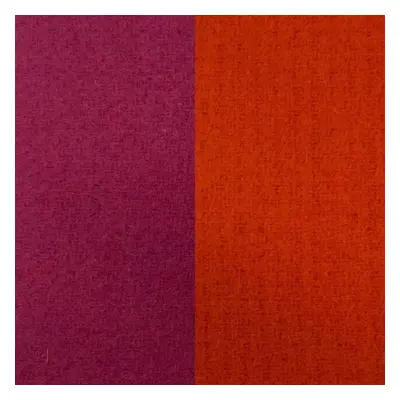 Coperta glamour double face 215*250cm somma arancio