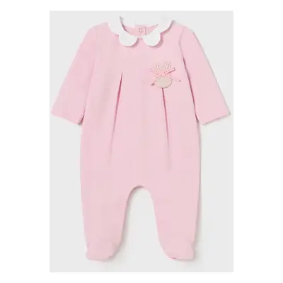 Tutina intera di cotone 1708 rosa baby neonata mayoral unica