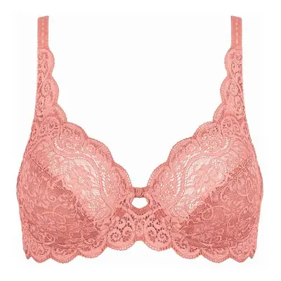 Reggiseno con ferretto amourette 300 w terracotta triumph - orange