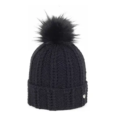 Cuffia cp3810 con pom pon donna hat you nero