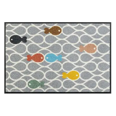 Tappeto fishpond 50*75cm wash and dry kleen tex unica