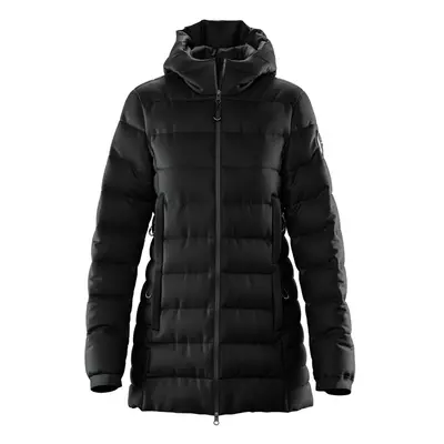 Giubbotto invernale in piuma marble full zip donna antartica nero