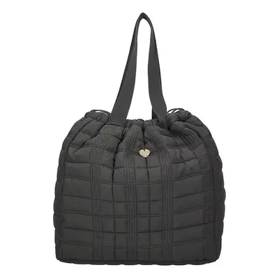 Borsa zaino opaco trapuntato bru0102 donna hat you nero