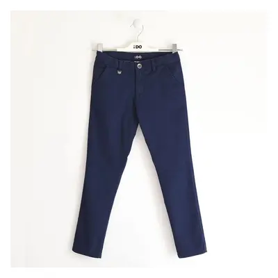 Pantalone elegante tinta unita 4.4410 ragazzo ido navy