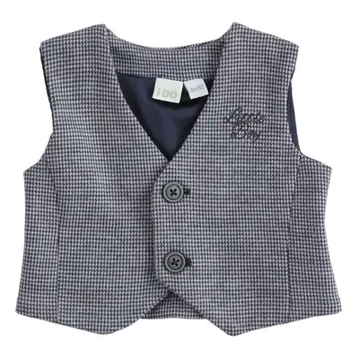 Gilet smanicato 4 1199 da cerimonia neonato ido mini navy