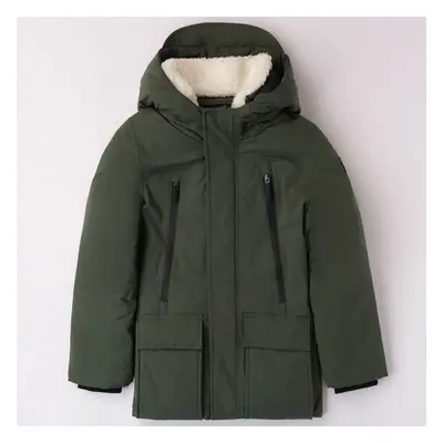 Giubbotto parka tinta unita 4.7788 ragazzo ido verde