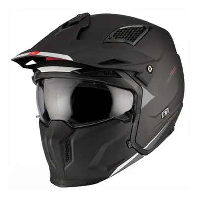 Casco trial MT Streetfighter SV uni nero opaco XL