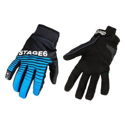 Guanti moto Stage6 Street Pure Blu / Nero M