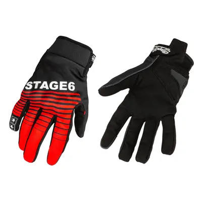 Guanti moto Stage6 Street Pure Rosso / Nero M