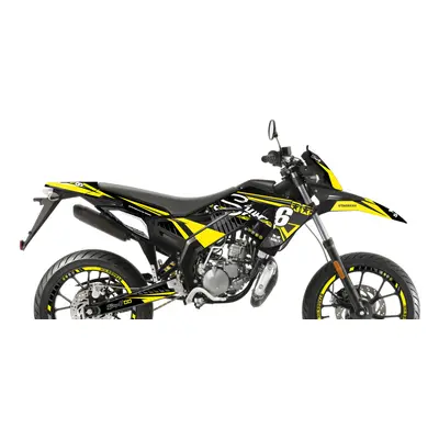 Kit deco Derbi X-Treme 2018 - 2020 Stage6 Giallo