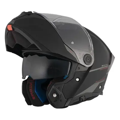 Casco modulare MT Helmets Atom 2 SV nero opaco L