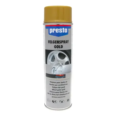 Vernice spray per ruote Presto oro 500ml