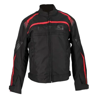 Giacca moto Trendy Hiems nero/rosso M