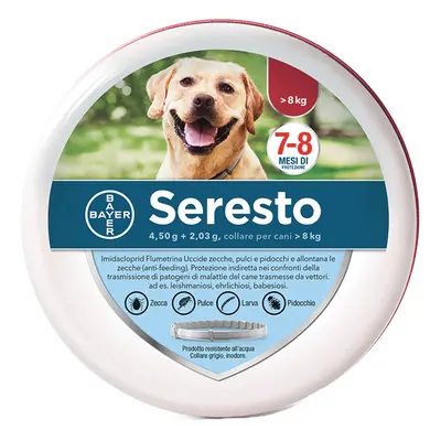 Collare Antiparassitario Seresto 70cm per Cani >8kg