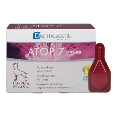 Atop 7 spot-on dogs&cats 10-20 kg 4 pipette x 1,2 ml