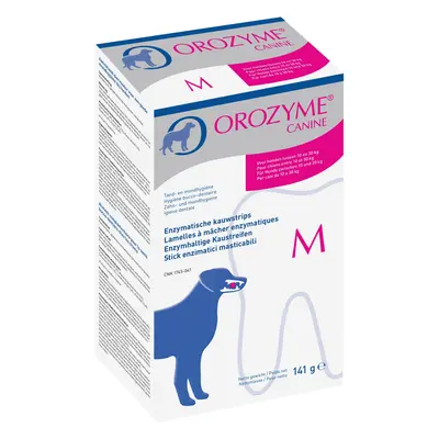 Orozyme canine strisce enzimatiche masticabili per cani di taglia media