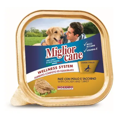 MIGLIORCANE VASCHETTE PATE150GR POL/TACCHIN