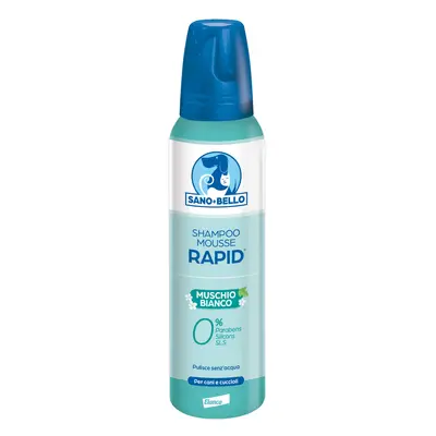 Sano e Bello Shampoo Mousse Rapid NF Muschio Bianco 300 ml